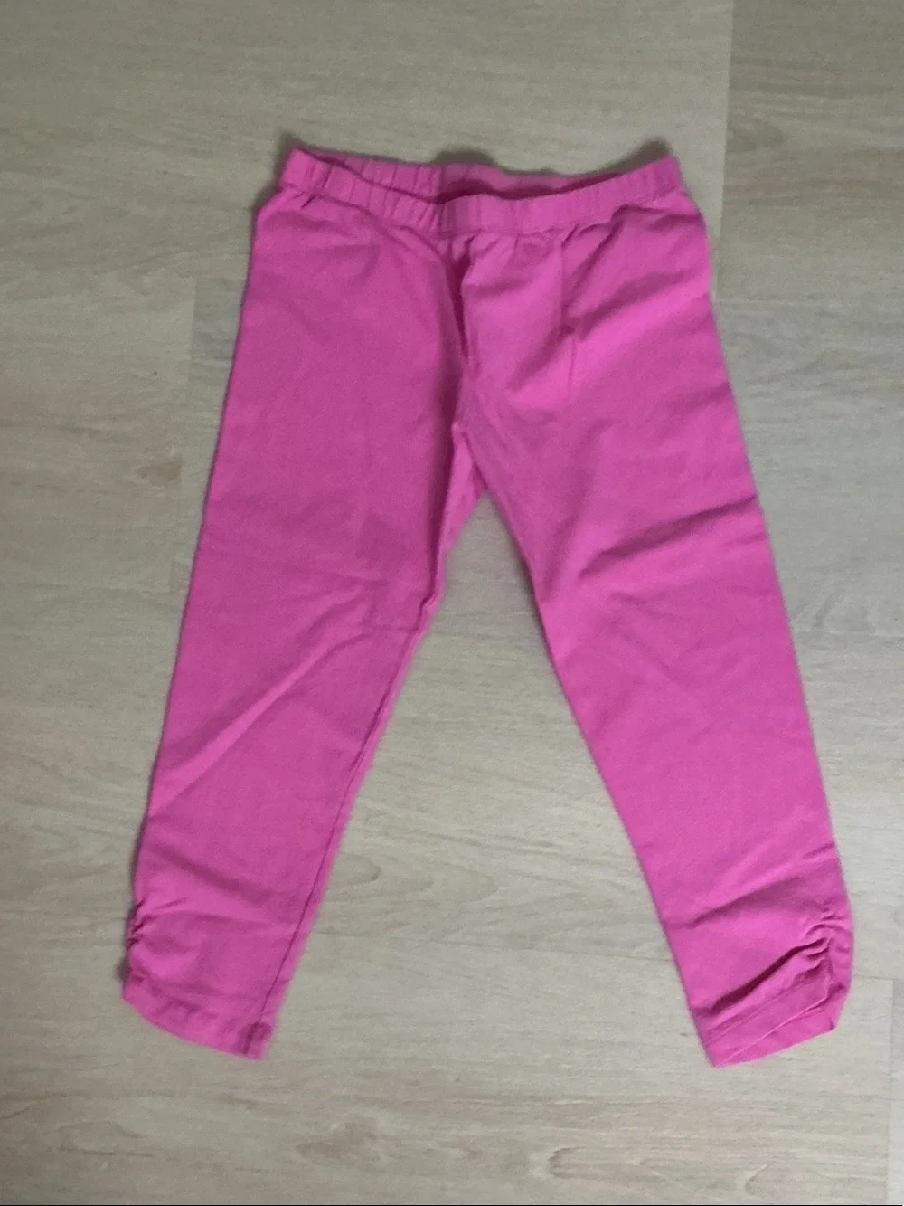 Girls' Pink Stretch Leggings - Comfortable Everyday Bottoms